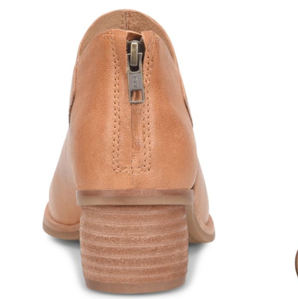 Sofft Carleigh Leather Open Toe Bootie - Picture 4 of 10